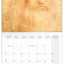 Grid calendar Leonardo da Vinci 2026, 30 x 30 cm