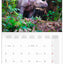 Grid calendar Endangered Animals 2026, 30 x 30 cm