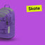 School backpack Skate Rose
