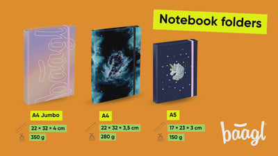 School file folder A5 Dinosaurs